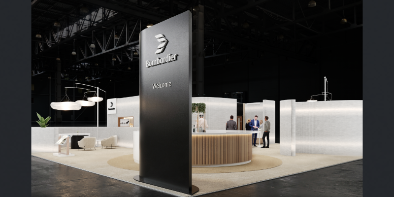 Bombardier Exhibition Stand 2025